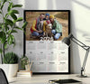 CALENDARIOS PERSONALIZADOS DE PARED FULL COLOR SOLO TIRA 50X70 MILLAR