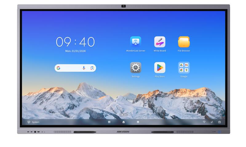 PANTALLA INTERACTIVA HIKVISION DS-D5C86RB/B 86" 4K ANDROID13 8GB + 128GB (321000596)