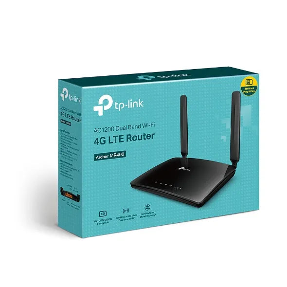 ARCHER MR400 ROUTER 4G LTE WIFI 5 AC1200 DUAL BAND TP-LINK