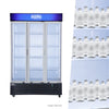 Bc Cooler (Fan Cooling) 3 Puertas Vidrio Vertical 950L Ilumi