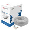 Hikvision Ds-1Ln6-Ue-W Rollo Cable De Red Utp Cat6 Interior Blanco 305M