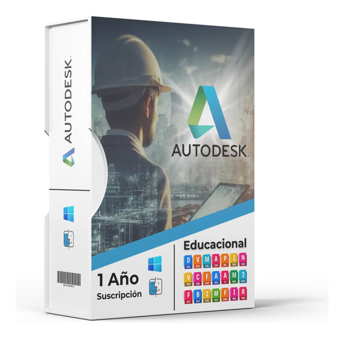 AUTODESK SUITE 2026 PERSONAL - LICENCIA DIGITAL 1 AÑO