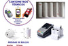 ROLLO PAPEL TERMICO 57x40MM IZIPAY VISA MASTERCARD NIUBIZ  PAQUETE X 10 UNDS