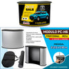 MODULO PVC PUBLICITARIO PROFESIONAL CURVO MESA 0.90X213.5 M PC-H6