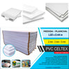 PVC CELTEX FOAM 3MM 1.22X2.44 M DENSIDAD 0.46