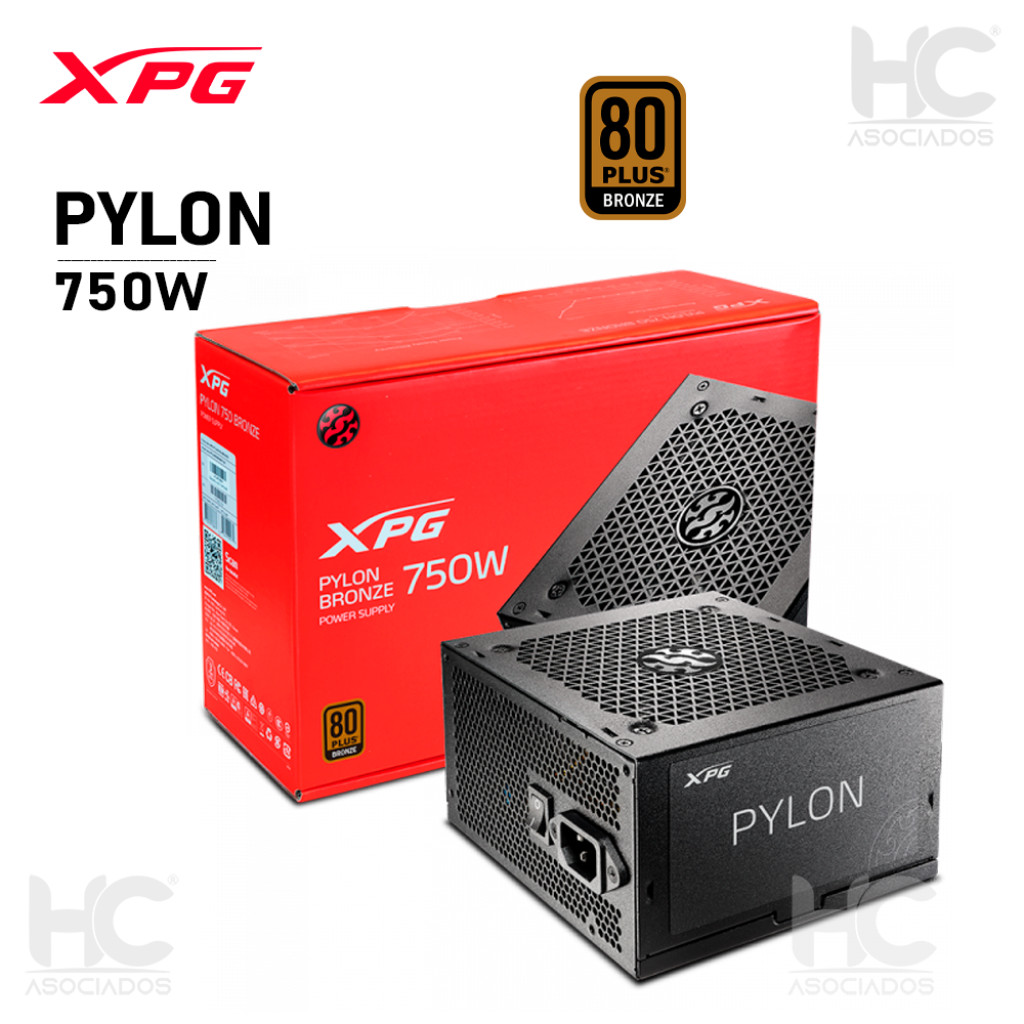 FUENTE XPG PYLON 2 750W 80+ BRONZE SM PYLONII750B-BKCUS