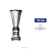 Licuadora Industrial Comercial 10L Ilumi