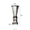 Licuadora Industrial Comercial 10L Ilumi