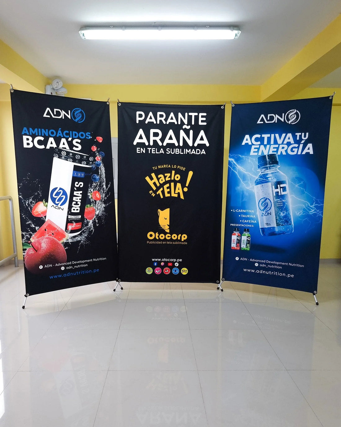 PARANTE ARAÑA COMERCIAL 1X2 M