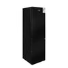 Refrigeradora Negra/Roja 275L Ilumi