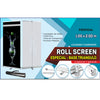 ROLL SCREEN PUBLICITARIO ESPECIAL BASE TRIANGULO 1X2 M