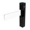 ZKTECO SBT2000S Barrera Peatonal Bidireccional de Vidrio Templado Alto Flujo