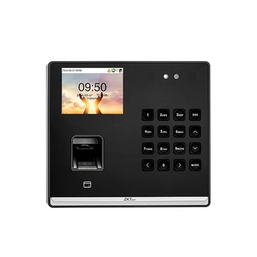 ZKTECO SENSEFACE M2F-LR Control de Asistencia con Lector de Huella, Rostro, Tarjeta y PIN. Batería de Respaldo
