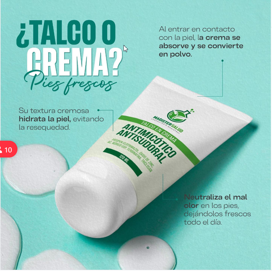 HIGIENE PODOLOGICO TALCO EN CREMA