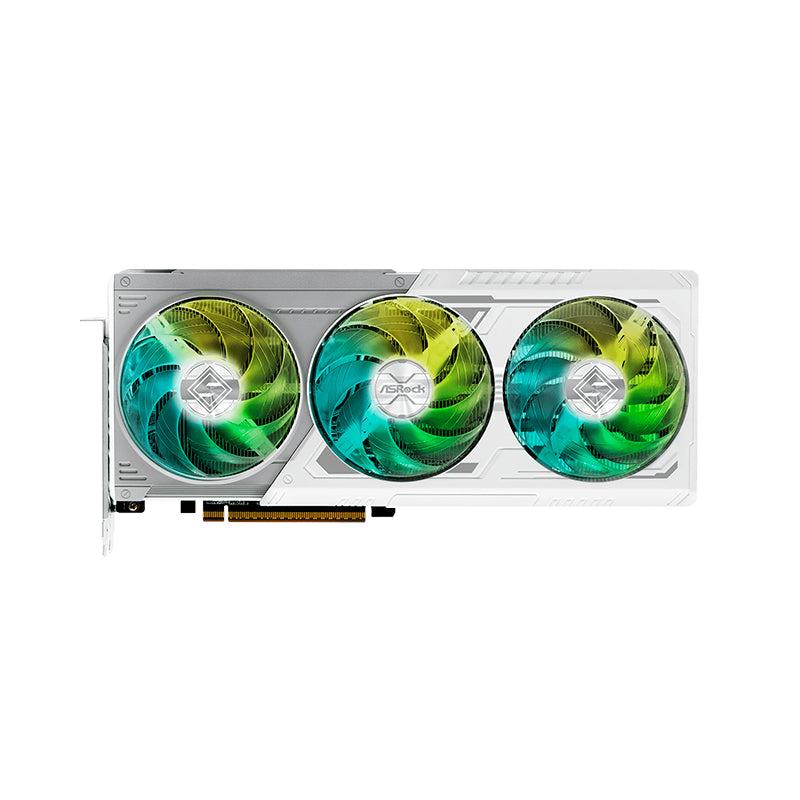 Tarjeta De Video Asrock Amd Radeon Rx 9070 Xt Steel Legend 16 Gb , 16 Gb Gddr6, Pci-E