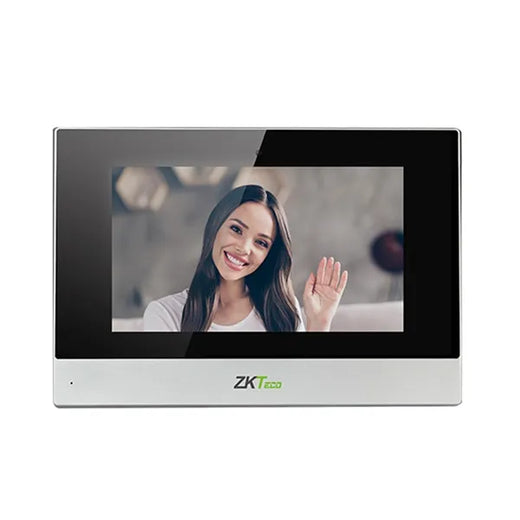 ZKTECO VT07-B22L Monitor IP 7" para Video Portero ve01-b24l-w y vex-b25l