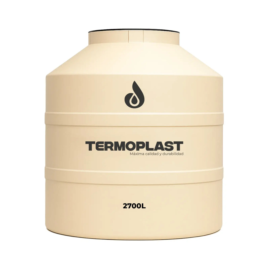 TANQUE DE AGUA ELEVADO 2700 LITROS TERMOPLAST