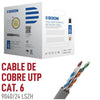 Rollo De Cable De Red Utp Dixon  Cat6E De 305 Mts Interior 9040 100% Cobre Puro