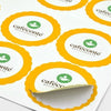 PEGATINAS ADHESIVOS STICKER 1 MILLAR CIRCULAR DE 9CM