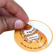 PEGATINAS ADHESIVOS STICKER 1 MILLAR CIRCULAR DE 9CM