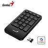 TECLADO NUMERICO GENIUS NUMPAD 1000 AI COPILOT WIRELESS SILENT BLACK(31320003400)