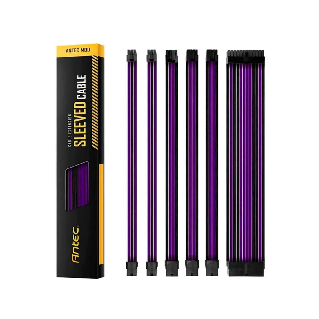 CABLE ANTEC PSU EXTENSION KIT BLACK/PURPLE 0-761345-99944-1