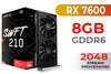 RADEON™ XFX SWFT 210 RX7600 8GB X2 CE RX-76PSWFTFY