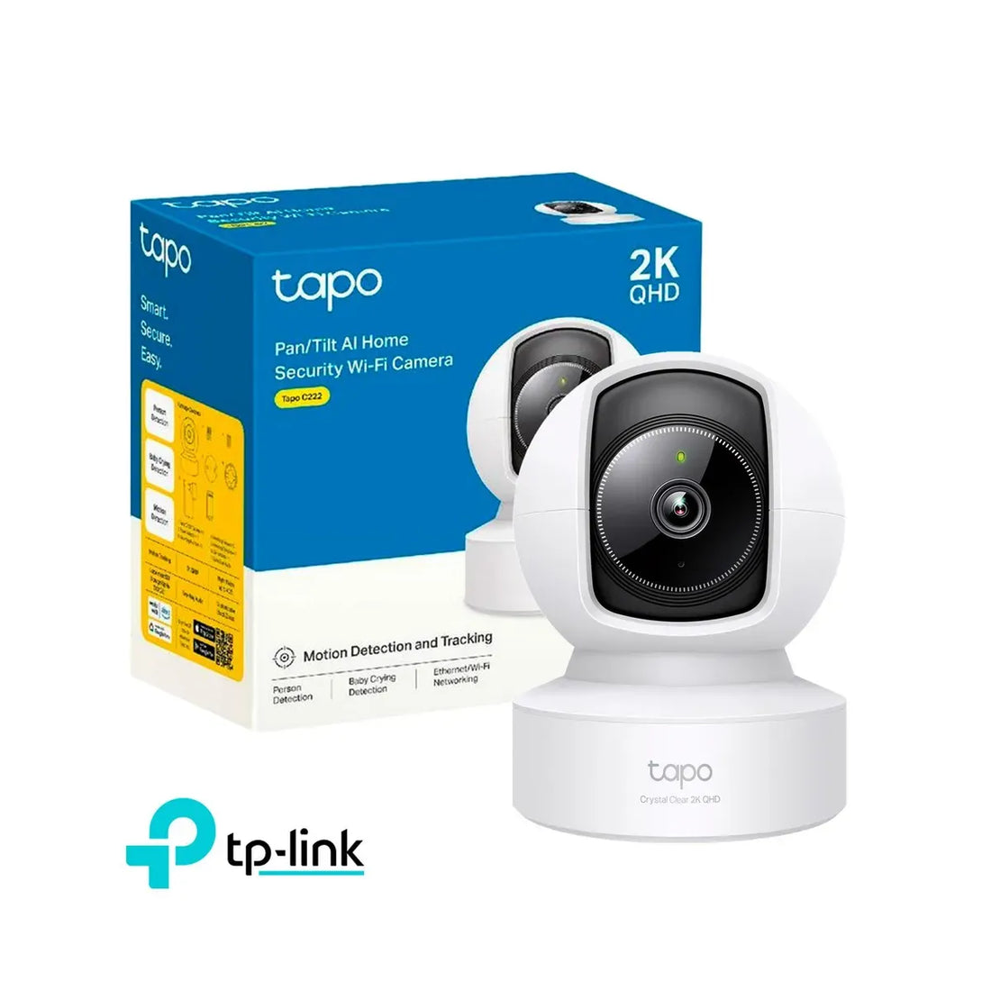 TAPO C222 TAPO CÁMARA WIFI INTERIOR 2K QHD 2560X1440 4MP TP-LINK