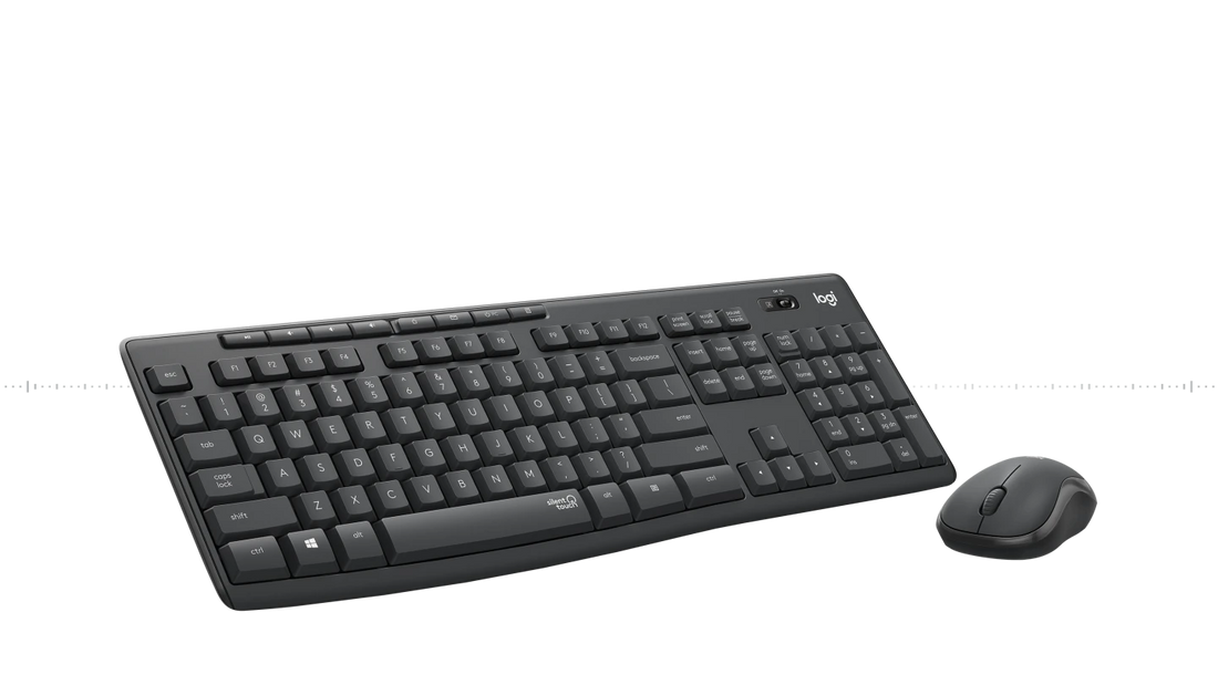 TECLADO LOGITECH + MOUSE MK295 WIRELESS USB BLACK (920-009792)-P