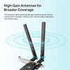 ARCHER TX20E ADAPTADOR PCIE WIFI 6 AX1800 DUAL BAND TP-LINK