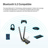 ARCHER TX20E ADAPTADOR PCIE WIFI 6 AX1800 DUAL BAND TP-LINK