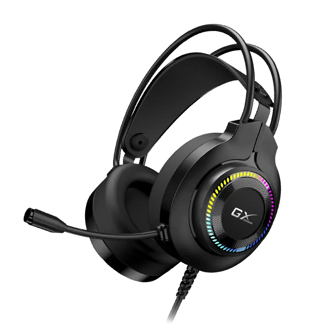 AUDIFONO C/MICROF. GENIUS GX HS-GX580U 50MM RGB BLACK (31710028400)