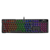 TECLADO GENIUS GX SCORPION K12 GAMING RGB LED MECHANICAL USB AI BROWN SWITCH BLACK (31310057401)