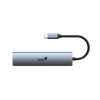 HUB USB-C GENIUS UH-545 GIGABIT ETHERNET 1-USB-C 3-USB-A (31240004400)