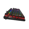 TECLADO GENIUS GX SCORPION K12 GAMING RGB LED MECHANICAL USB AI BROWN SWITCH BLACK (31310057401)