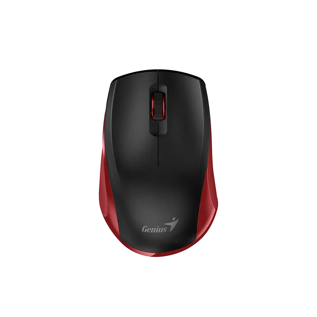 MOUSE GENIUS NX-8006S WIRELESS BLUEEYE SILENT ERGONOMICO BLACK/RED (31030024401)