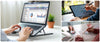 BASE GENIUS P/NOTEBOOK-TABLET G-STAND M250 ALUMINIO HASTA 17" PLEGABLE 7 NIVELES BLACK (31250023400)