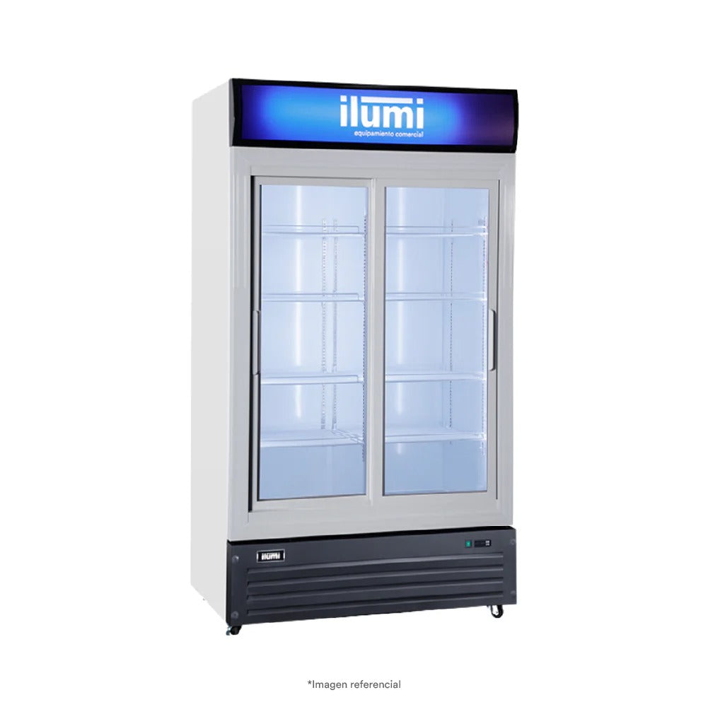Bc Cooler (Fan Cooling) 2 Puertas Vidrio Vertical 600L Ilumi