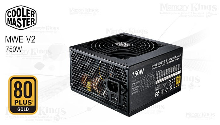 PSU COOLER MASTER G GOLD 750 V2 FR A/US CORD MPE-7502-ACAAG-US