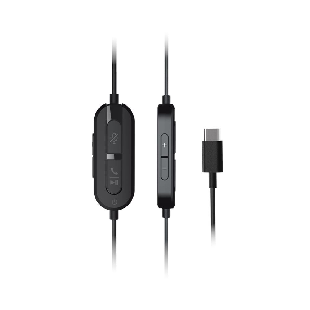 AUDIFONO C/MICROF. CREATIVE CHAT USB 40MM USB-C/ADAPTADOR USB-A NOISE-CANCELLING MUTE BLACK (51EF0980AA000)
