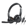 AUDIFONO C/MICROF. CREATIVE CHAT USB 40MM USB-C/ADAPTADOR USB-A NOISE-CANCELLING MUTE BLACK (51EF0980AA000)