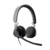 AUDIFONO C/MICROF. LOGITECH B2B ZONE WIRED USB/USB-C TEAMS BLACK (981-000871)