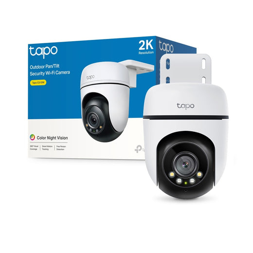 TAPO C510W CÁMARA EXTERIOR 2K 3MP 360° CON VISIÓN NOCTURNA COLOR TP-LINK