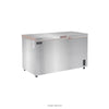 Congeladora Horizontal Tapa Dura De Acero Inoxidable 450 Litros Ilumi