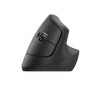 MOUSE LOGITECH LIFT VERTICAL WIRELESS/BT BLACK (910-006466)-P