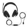 AUDIFONO C/MICROF. TARGUS AEH102TT USB-A 40MM OVER-EAR NOISE-CANCELLING MUTE BLACK (AEH102TTLP)