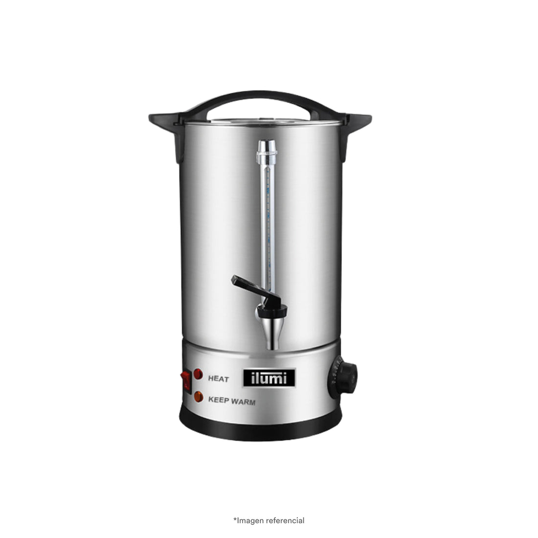 Hervidor Industrial Eléctrico 16L Ilumi Inoxidable