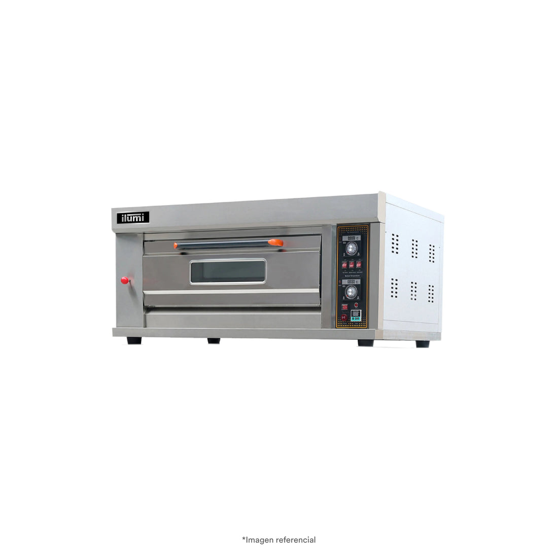 Horno Industrial A Gas Multiuso 60 Cms 1 Compartimiento Ilumi