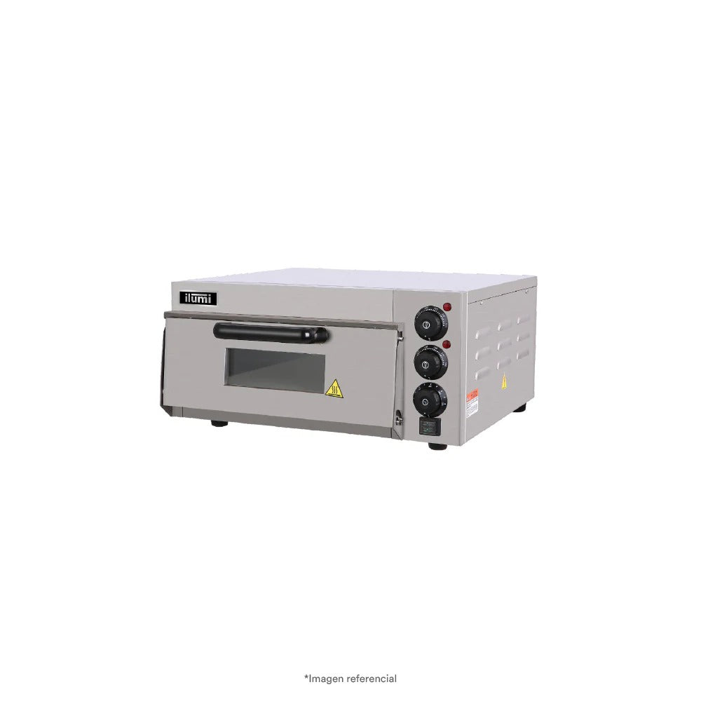 Horno Industrial Pizzero Electrico 1 Compartimiento Ilumi