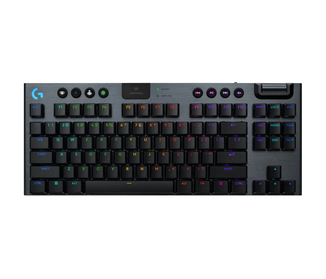 TECLADO LOGITECH G915 X TKL LIGHTSPEED/ BT LIGHTSYNC RGB / KEYCONTROL BLACK (920-012715)